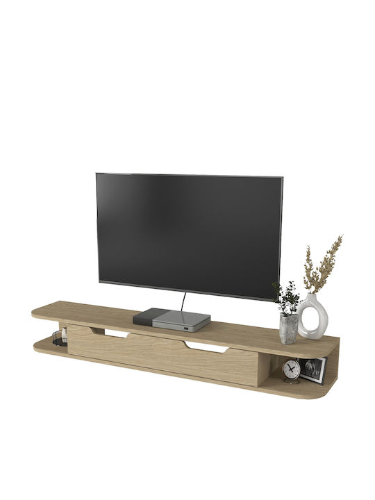 TV-Ständer Ecru M150xP29.6xH19.2cm UnicUtil