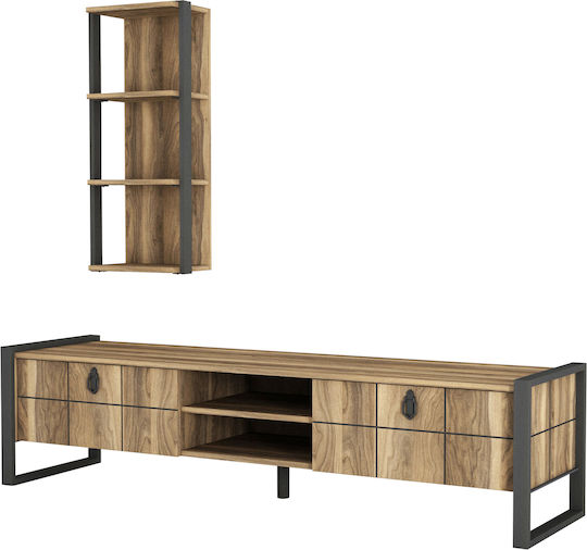 Έπιπλο TV Επιδαπέδιο Εκρού 125x34x34εκ. Έπιπλο TV Επιδαπέδιο Εκρού 125x34x34εκ.
