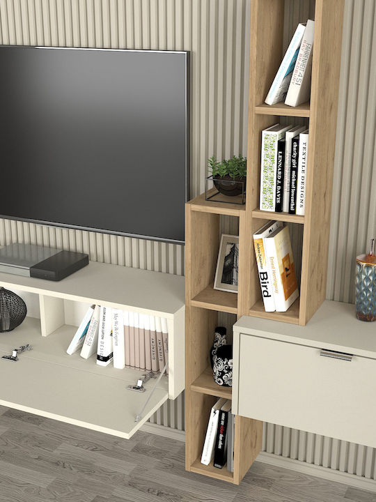 Stand TV Ecru L267xA29.6xÎ29.6cm