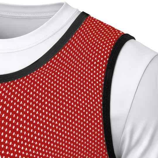 AMILA Adult Training Bib in Red Color