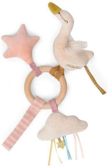 Moulin Roty Jucărie De Dentiție Din Lemn Pentru Nou-Născuți