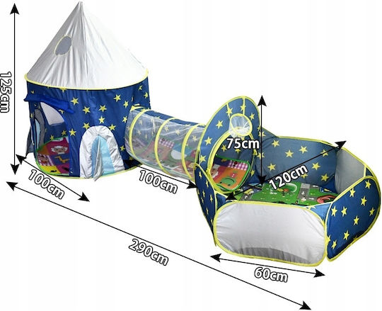Kinderspielzelt Schloss Pop Up