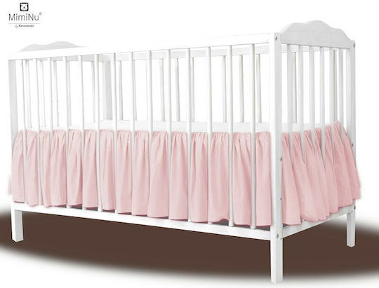 Miminu Rüschen Bettmatratze 120x60 cm Aus Oeko Tex Standard 100 Zertifizierte Baumwolle Königs Sammlung Pulver Rosa Miminu Rüschen Bettmatratze 120x60 cm Aus Oeko Tex Standard 100 Zertifizierte Baumwolle Königs Sammlung Pulver Rosa