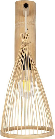 GloboStar Wall Lamp with E27 Socket Beige 30x55cm
