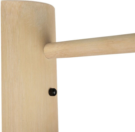 GloboStar Wall Lamp with E27 Socket Beige 34x102cm
