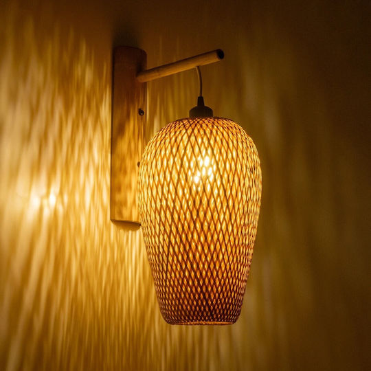 GloboStar Wall Lamp Beige 32x56cm GloboStar Wall Lamp Beige 32x56cm