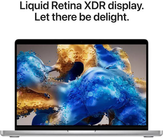 Apple MacBook Pro 14.2" IPS Retina Display 120Hz (M5 Pro-15-Core/24GB/2TB SSD/16-Core GPU) Silver (International English Keyboard)