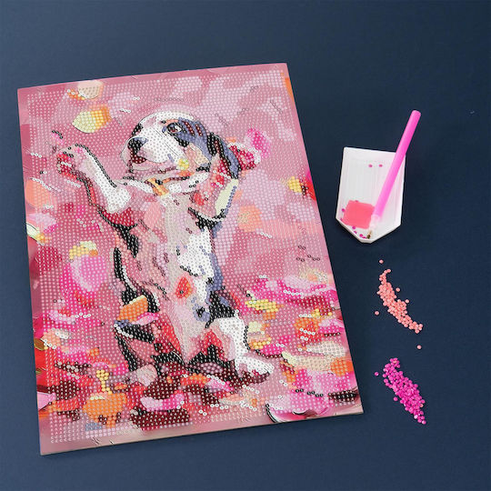 Диамантено Гоблен Мозайка Gems Diamond Painting Diamantiny Мило Куче 3 96616 96133