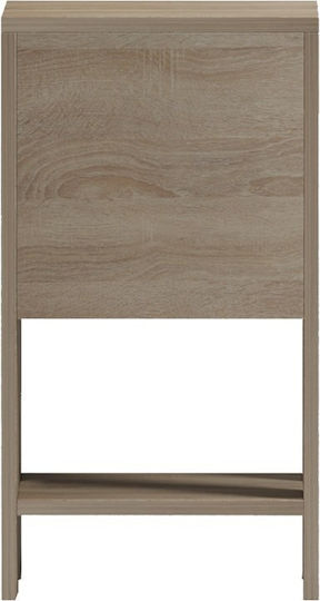 Κομοδίνο Reppo Ξύλινο Μπεζ 30x30x55cm