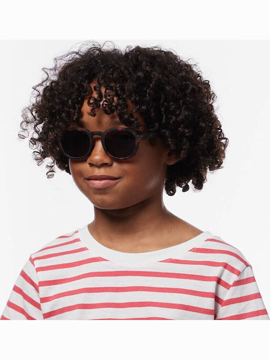 Izipizi Kids Sunglasses with Polarized Brown Lens for 5-7 Years