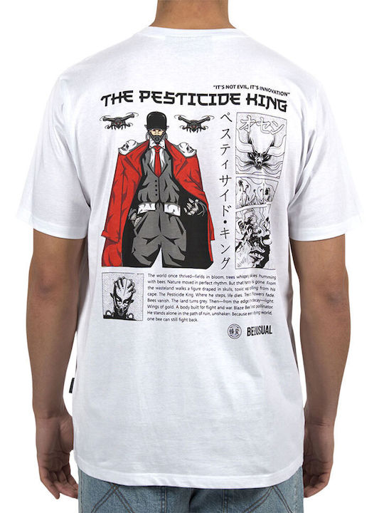 Bee. Unusual. The Pesticide King T-shirt Λευκό