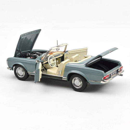 Model Mașină Mercedes Benz 230 Sl Horizon Blue 1963 Scara 1:18 Norev