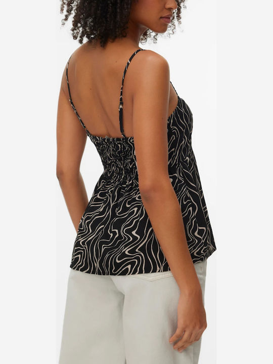 Vero Moda Singlet Μπλούζα Μαύρη