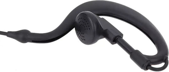 Professional Long Spiral Handsfree Micro Earpiece Ptt Lapel 2 Pin Two-Way Radios Transceivers Baofeng-original 10pcs Tc-407