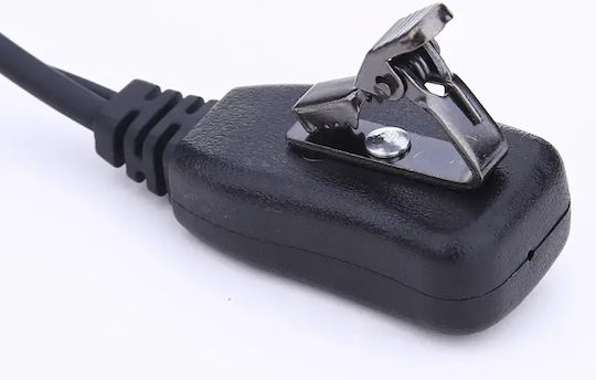 Professional Long Spiral Handsfree Micro Earpiece Ptt Lapel 2 Pin Two-Way Radios Transceivers Baofeng-original 2pcs Tc-404