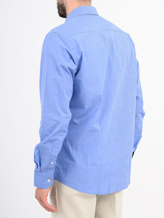 Long Sleeve Shirt in Regular Fit Light Blue