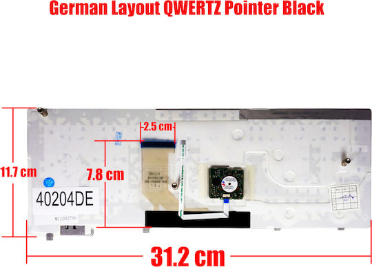 Deutsche Tastatur Für Laptop German Laptop Keyboard Hp Compaq 6910 6910p 6910s 6910b Nc6400 Nc6410 Nc6420 Nc6430 Series 446448-001 418910-001 Pk1300q0500 De Pointer Black Κωδ.40204de