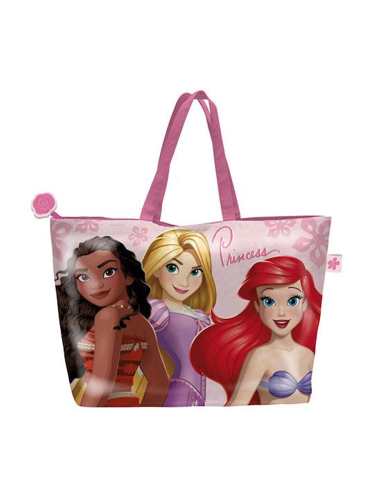 Kids Beach Bag Pink 48x32cm