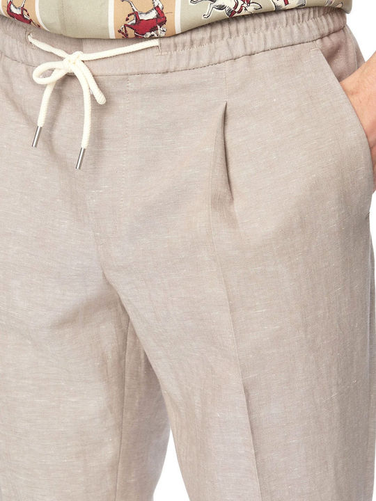 Getlin251f3 Chino Trousers Ecru