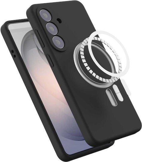 Samsung Galaxy S26 Plus Spacecase Silicone Mag Case Silicone Magsafe Black Mobile Phone Case
