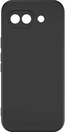 Google Pixel 10a Spacecase Silicone Mobile Phone Case Black