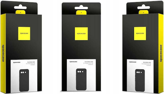 Google Pixel 10a Spacecase Silicone Mobile Phone Case Black