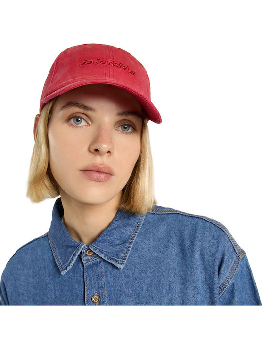 Dickies Middlefield Wash Dad Cap Dk0a887zl33-l33 Red