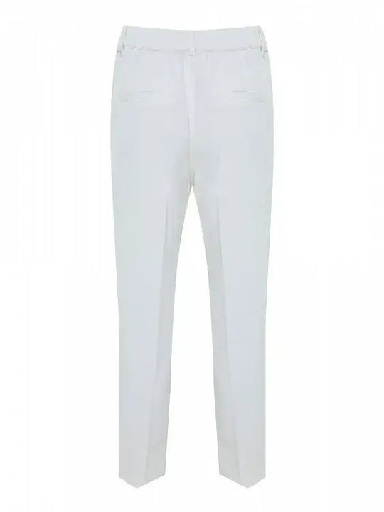 Women's Fabric Trousers Blue