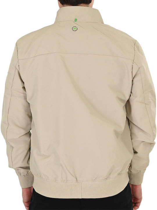 Herren Bomber Jacke Grau