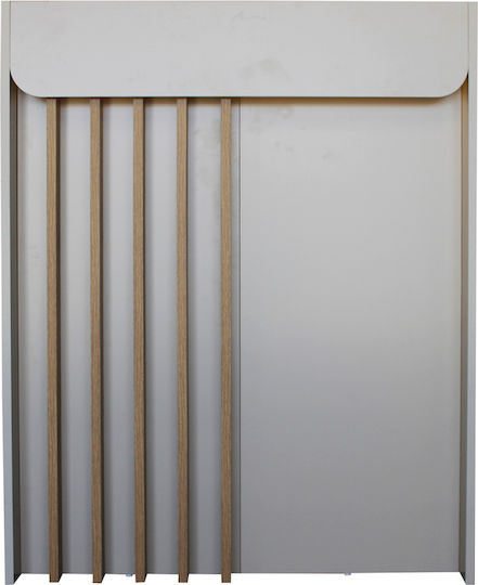 Birou Recepție Karibu Din Pal Melaminat Finisaj Nisip Iluminare Led – Modern Sofisticat 90 X 40 X 110.3 Cm Uuorg73