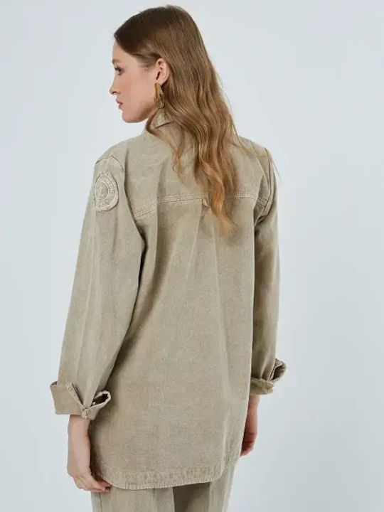 Sarah Lawrence Women's Beige Blazer