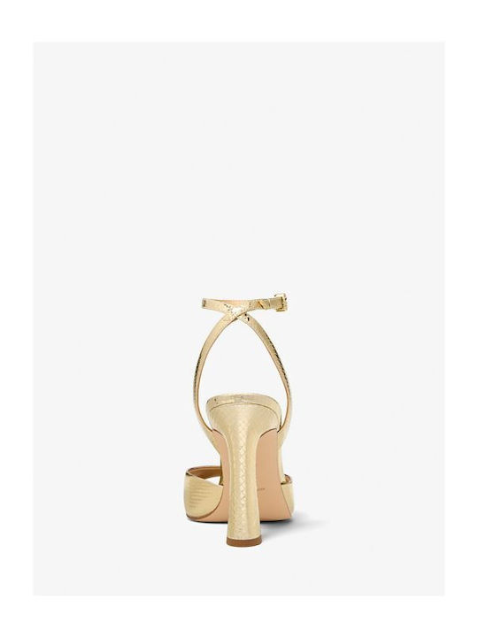 Leather Sandals Gold