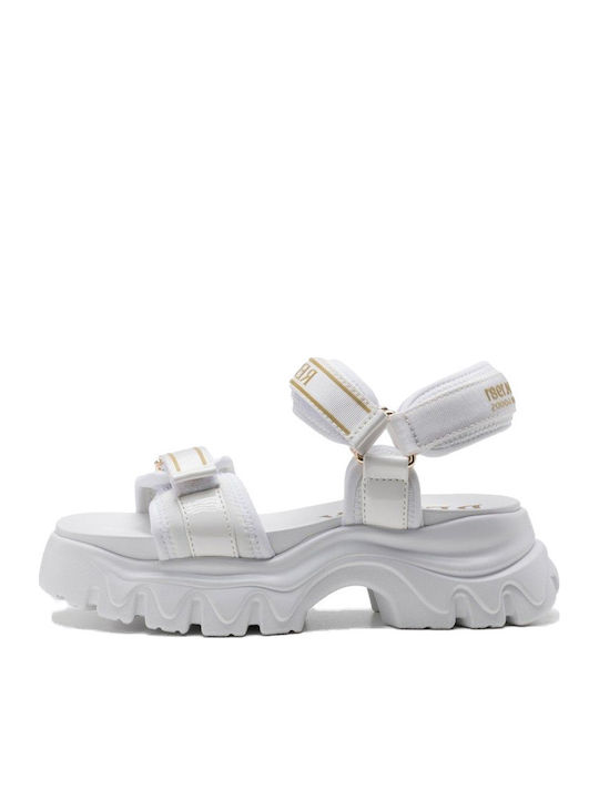 Παιδικά Sneakers με Σκρατς Λευκά
