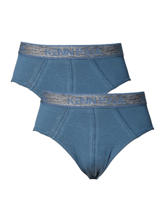 Ανδρικά Σλιπ Μπλε 2Pack