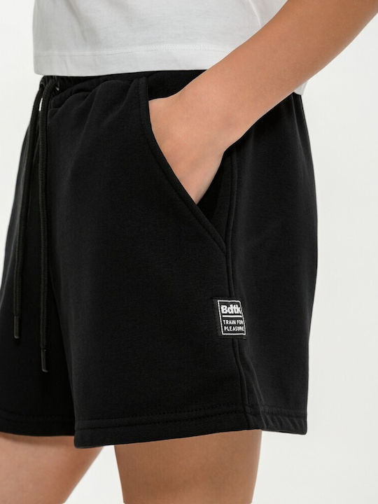 Damen-Shorts Aktivbekleidung Schwarz