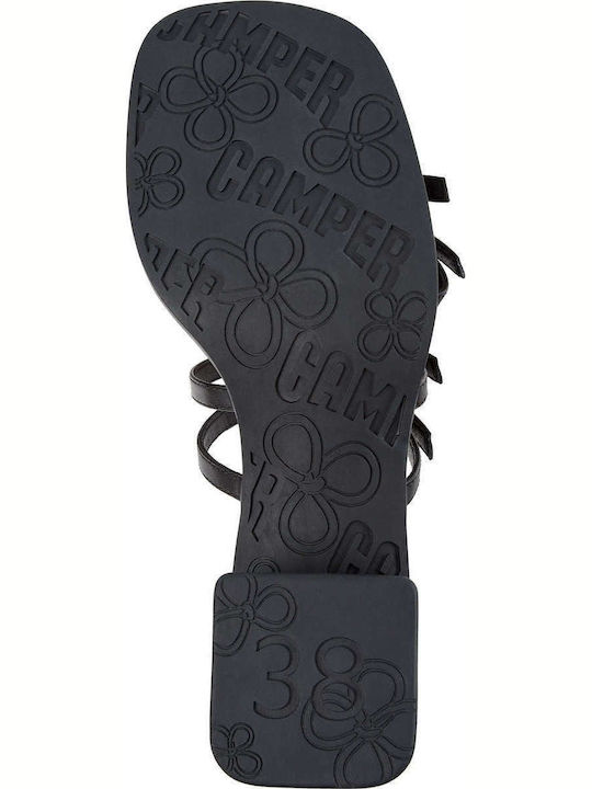 Leather Women's Sandals Black