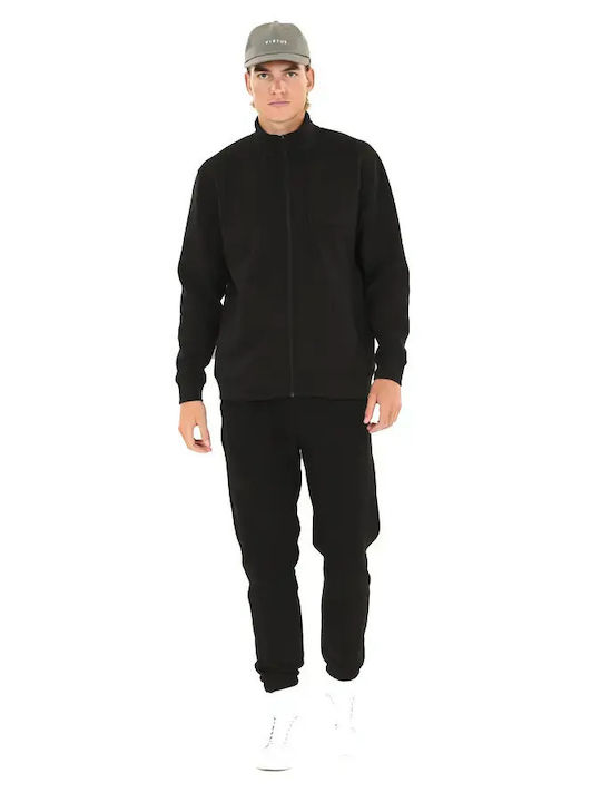 Herren-Sweatpants Jogginghose Schwarz