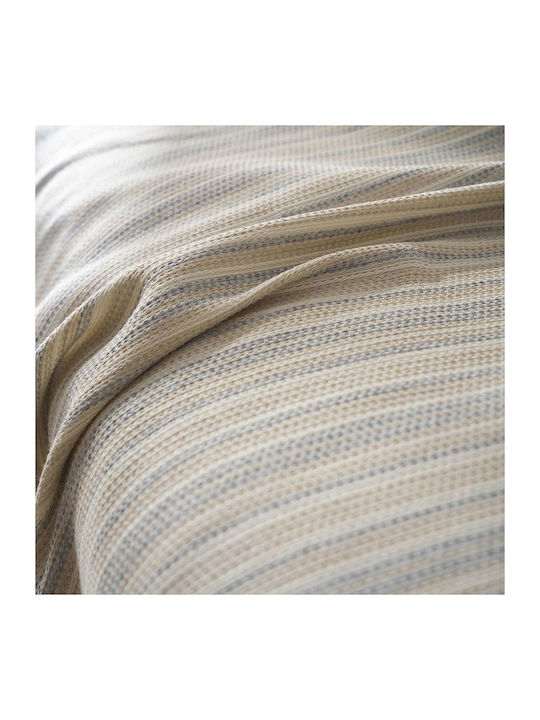 Gofis Home Nymeria Decken & Couchdecken Viersitzer-Sofa Überwurf 180x350cm Graue