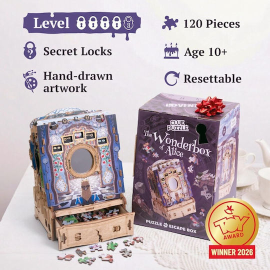Επιτραπέζιο Παιχνίδι Clue Puzzle για 1-3 Παίκτες 10+ Ετών (EN) iDventure