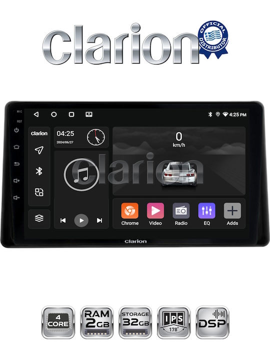 Clarion Car Audio System for Toyota Raize 2020 Bluetooth USB WiFi GPS Apple CarPlay Android Auto