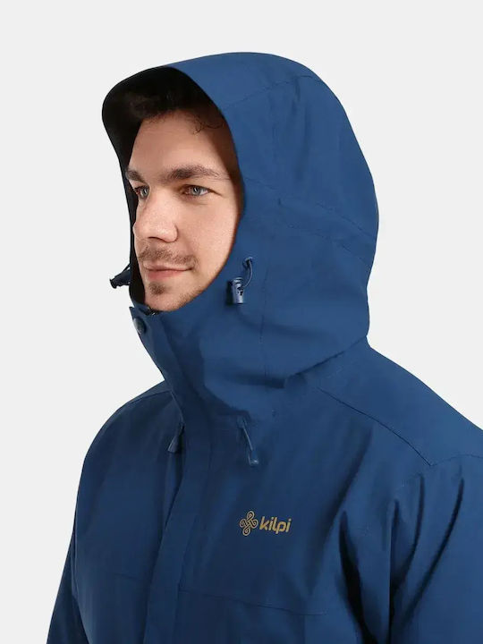 Μπουφάν Αδιάβροχο Dark Blue