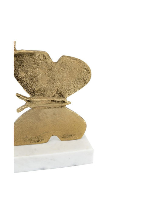 Artekko Decorative Butterfly Made of Metal 25x7.5x40cm
