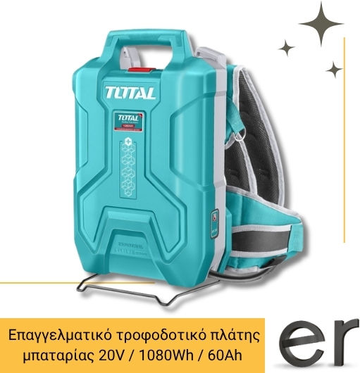 Total Total Werkzeugbatterie Lithium mit 60Ah Kapazität