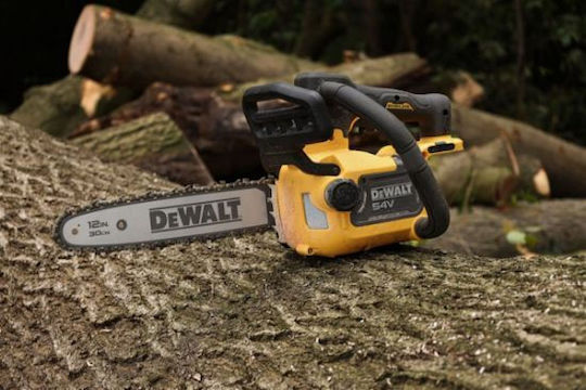 DEWALT Battery Chainsaw Solo Brushless 54V 4.5kg with 30cm Blade