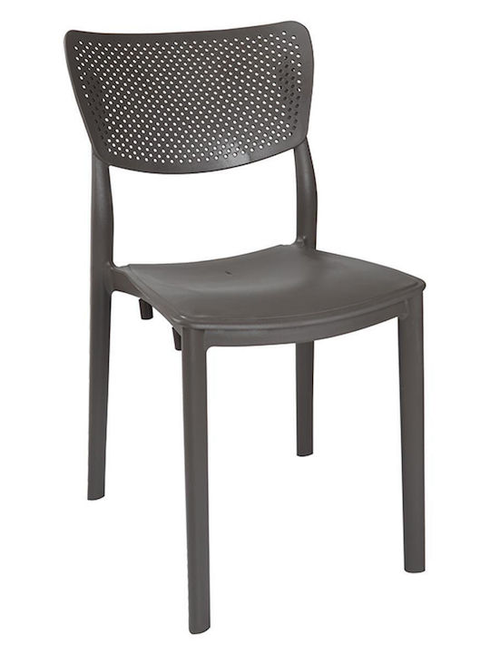 Outdoor-Stuhl Polypropylen Ignite Gray 44x53x84εκ.