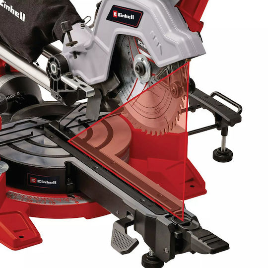 Einhell Kapp- und Gehrungssäge Elektrisch 1800W Scheibendurchmesser 216mm