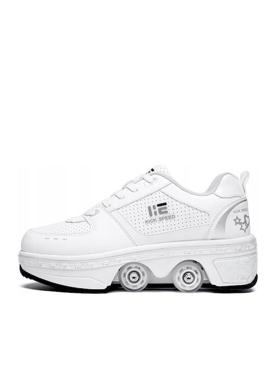 Inline Rollers Λευκά Ενηλίκων