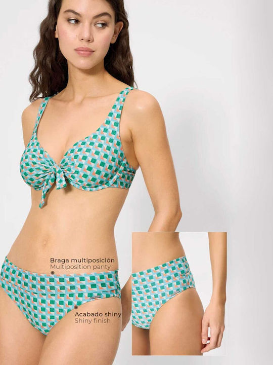 Bikini Slip Πράσινο
