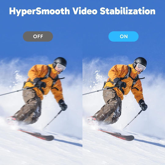 X0024477N1 Cameră de Acțiune 4K Ultra HD Subacvatică (cu Husă) cu Ecran Tactil și Wi-Fi