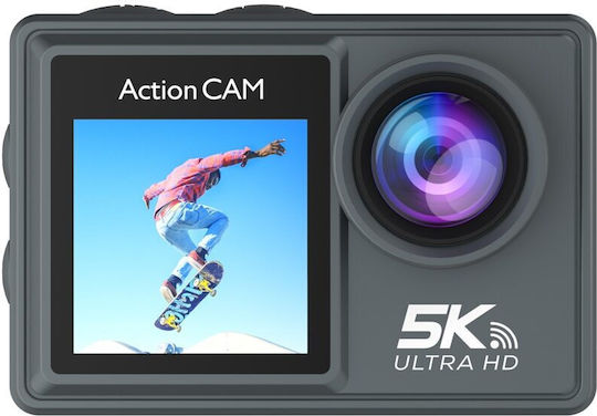 Cameră de Acțiune eXtreme Action PRO 128GB 5K Subacvatică (cu Husă) Cameră Video Sport LikeSmart eXtreme Action PRO 5K Ultra HD cu Ecran Tactil și Wi-Fi